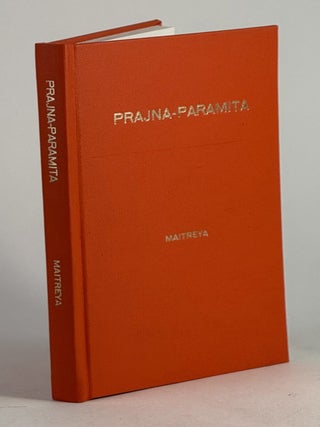 Item #2142 Doctrine of Prajna-paramita as exposed in the Abhisamayālamkāra of Maitreya, The. E....
