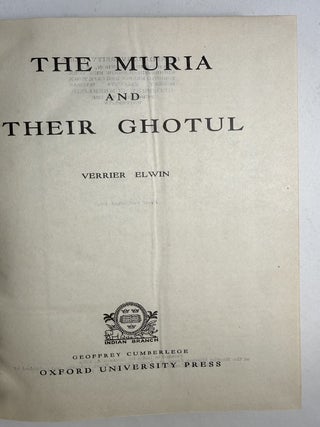 Muria and their Ghotul, The