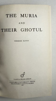 Muria and their Ghotul, The