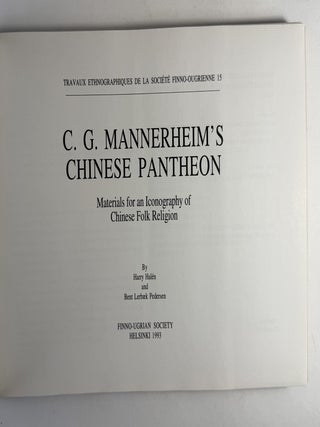 C.G. Mannerheim's Chinese Pantheon