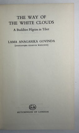 Way of the white clouds, The: a Buddhist pilgrim in Tibet