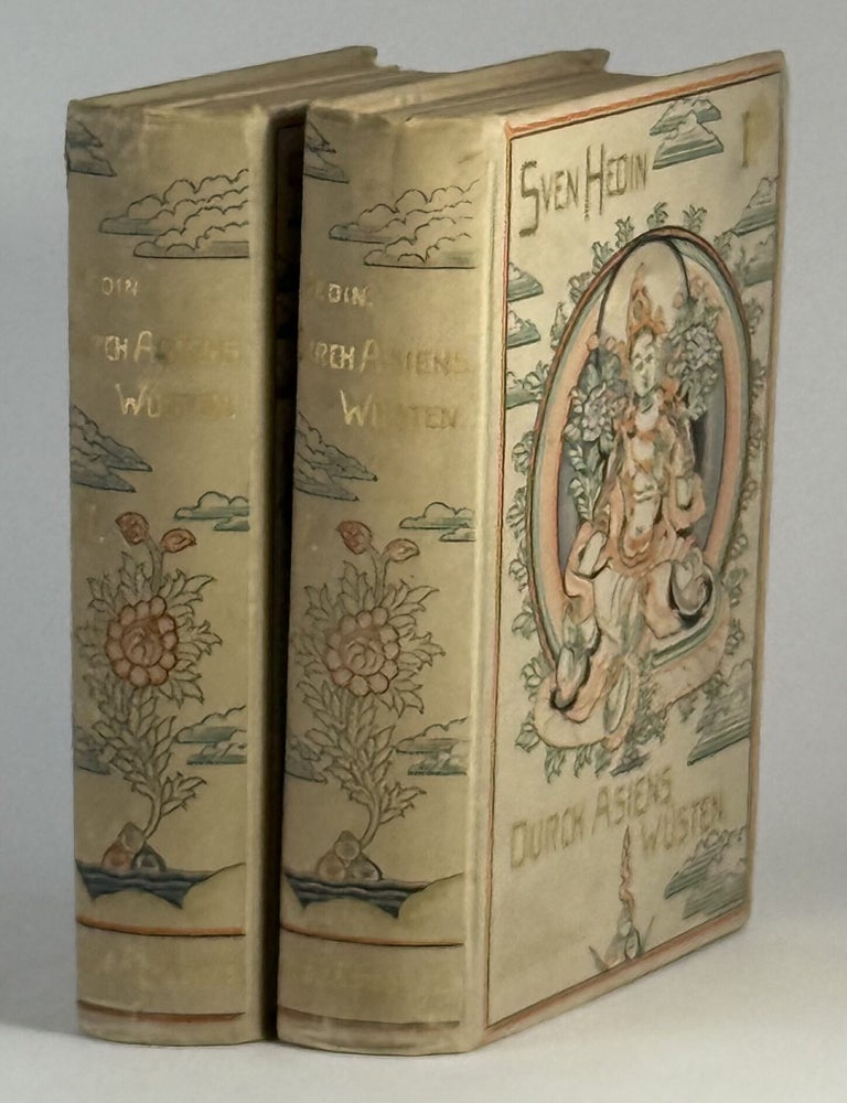 Item #2553 Durch Asiens W&uuml;sten [= Through Asia's Deserts]. Sven Hedin.