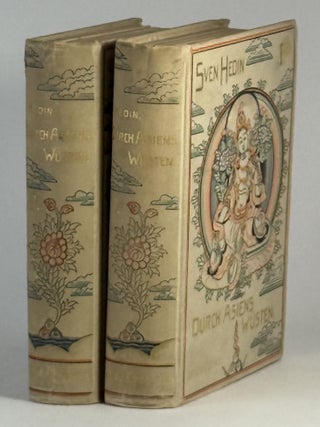 Item #2553 Durch Asiens W&uuml;sten [= Through Asia's Deserts]. Sven Hedin