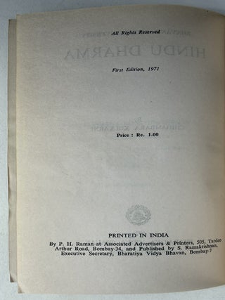 Hindu Dharma