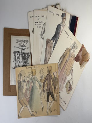 Item #2725 [Costume design academic archive with 150+ original drawings: University of...