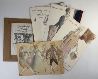 Item #2725 [Costume design academic archive with 150+ original drawings: University of...