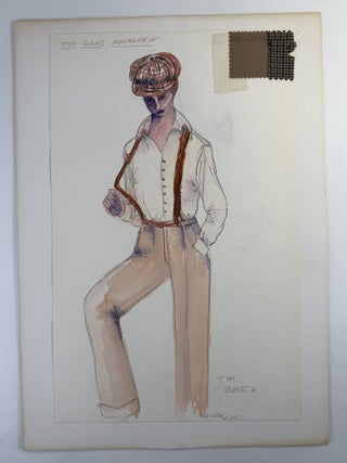 [Costume design academic archive with 150+ original drawings: University of Minnesota]