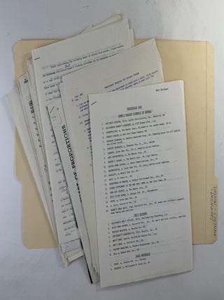 [Costume design academic archive with 150+ original drawings: University of Minnesota]