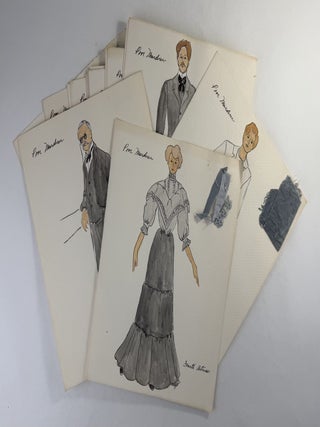 [Costume design academic archive with 150+ original drawings: University of Minnesota]