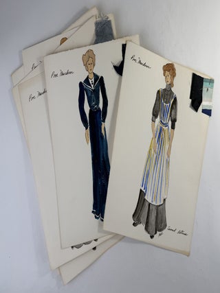 [Costume design academic archive with 150+ original drawings: University of Minnesota]