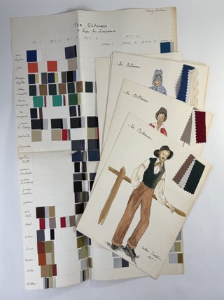 [Costume design academic archive with 150+ original drawings: University of Minnesota]