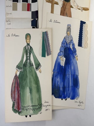 [Costume design academic archive with 150+ original drawings: University of Minnesota]