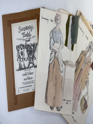 [Costume design academic archive with 150+ original drawings: University of Minnesota]