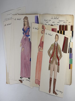 [Costume design academic archive with 150+ original drawings: University of Minnesota]