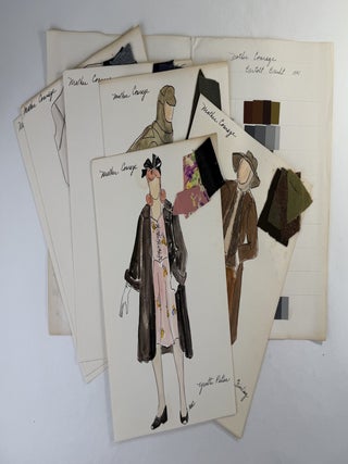 [Costume design academic archive with 150+ original drawings: University of Minnesota]