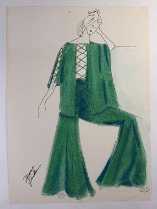 [Costume design academic archive with 150+ original drawings: University of Minnesota]