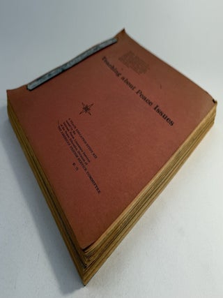 Teaching about peace issues: a peace education study kit issued by the National Peace Literature Service of the Peace Education Division of the American Friends Service Committee