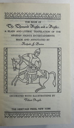 Book of the thousand nights and a night, The: a plain and literal translation of the Arabian Nights entertainments made and annotated by Richard F. Burton