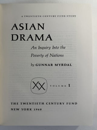 Asian drama: an inquiry into the poverty of nations