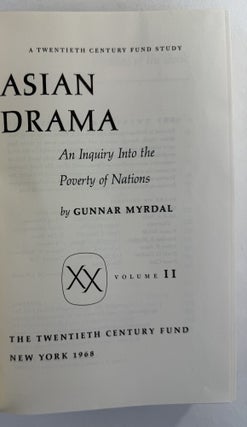 Asian drama: an inquiry into the poverty of nations