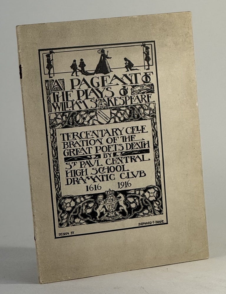 Pageant of the plays of William Shakespeare, A: arranged and directed by Miss Helen Austin...