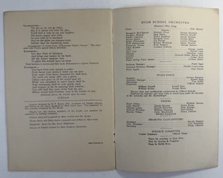 Pageant of the plays of William Shakespeare, A: arranged and directed by Miss Helen Austin presented by the Central High School Dramatic Club St. Paul, Minnesota April 7th and 8th, 1916