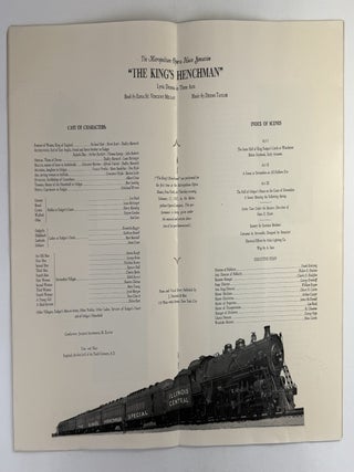 King's henchman: lyric drama in three acts