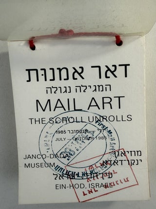 Mail art: the scroll unrolls