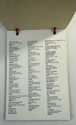 Mail art: the scroll unrolls
