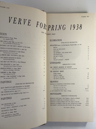 Verve: an artistic and literary quarterly: volume 1, nos. 2-3-4