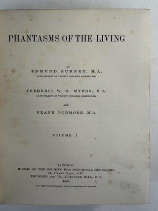 Phantasms of the living