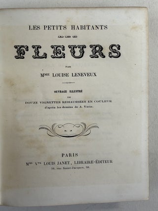 Les petits habitants des fleurs [= The little inhabitants of flowers]