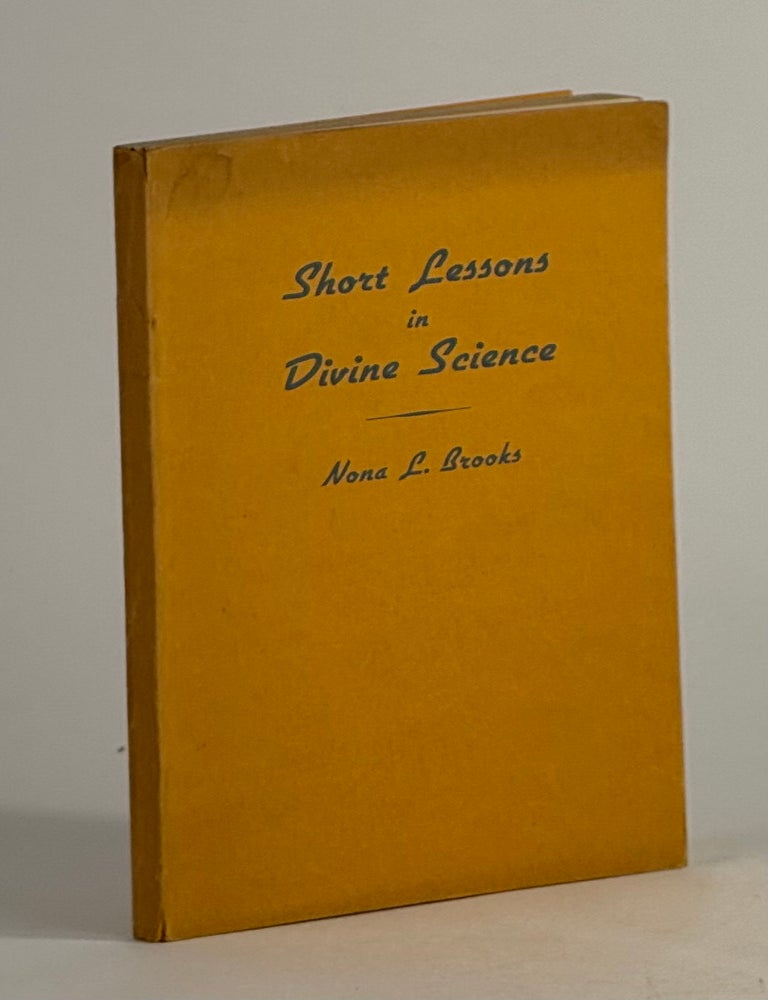 Short lessons in divine science