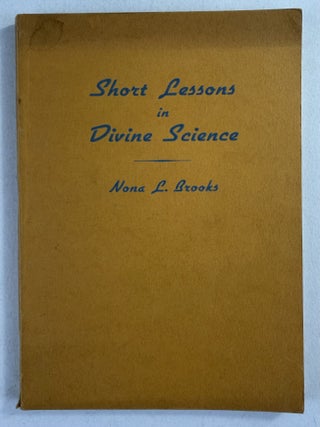Short lessons in divine science
