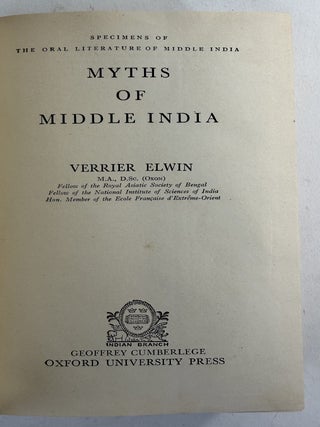 Myths of middle India