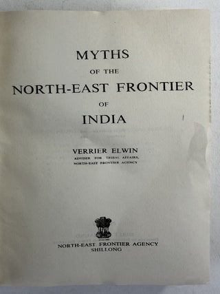 Myths of the north-east frontier of India