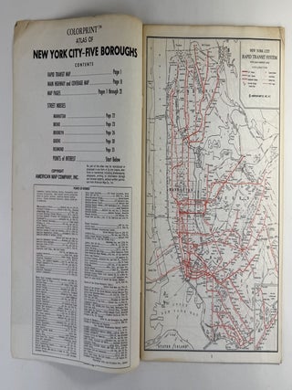 Colorprint atlas of New York City Five Boroughs No. 1445