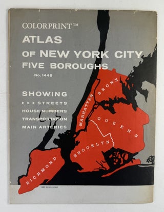 Colorprint atlas of New York City Five Boroughs No. 1445