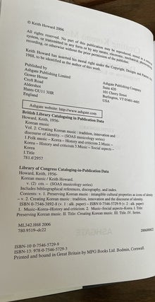 Creating Korean music: tradition, innovation and the discourse of identity