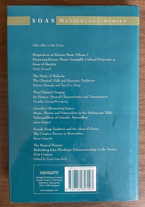 Creating Korean music: tradition, innovation and the discourse of identity