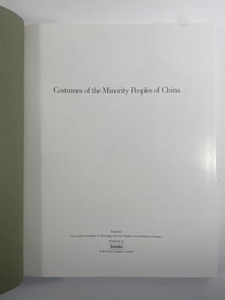 Costumes of the Minority Peoples of China