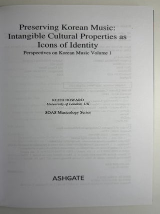 Preserving Korean music