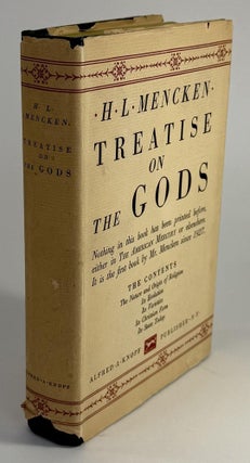 Item #894 Treatise on the Gods. H. L Mencken