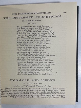 Word-Lore: the 'Folk' Magazine