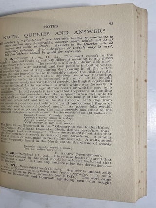 Word-Lore: the 'Folk' Magazine