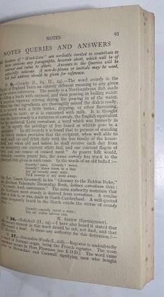 Word-Lore: the 'Folk' Magazine